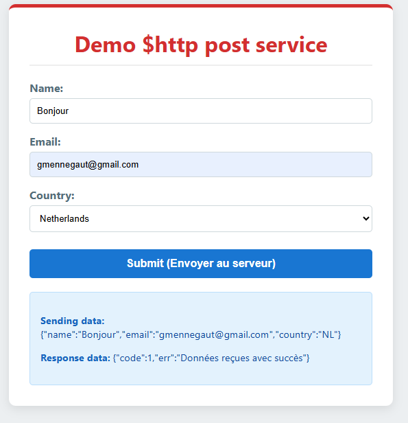 Interface POST Service
